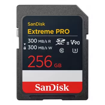 SanDisk Extreme PRO 256 GB UHS-II SDSDXDM-256G-GN4IN välkmälu