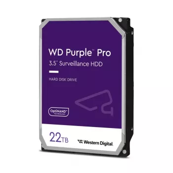 WESTERN DIGITAL Kõvaketas - Wd lilla Pro WD221PURP - 22 TB - SATA 6 Gb/s - 3,5 inch - 7200 p/min - 512 MB vahemälu
