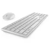 DELL KM5221W-WH klaviatuur ja hiir komplekt, kontor, RF juhtmevaba, QWERTZ, saksa, valge