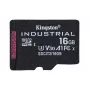 Kingston Technology 16GB microSDHC Industrial C10 A1 pSLC Card üksikpakend ilma adapterita