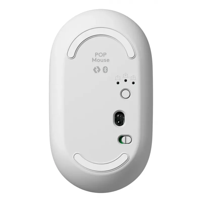 Logitech POP Icon Combo klaviatuur ja hiir universaalne Bluetooth QWERTY USA rahvusvaheline oranž valge