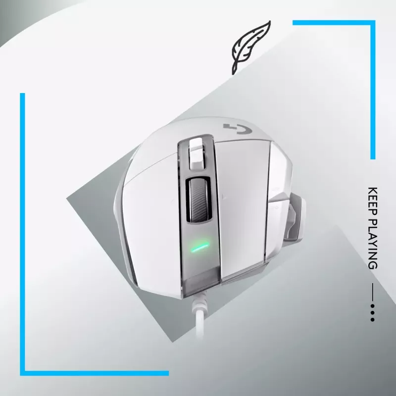 LOGITECH G502 X mänguhiir - USB - valge