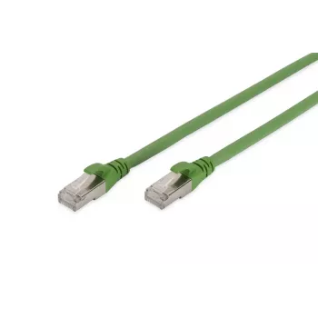 Võrgukaabel Digitus CAT 6A S/FTP patch-juhe RJ-45 Cat6a 2m Roheline