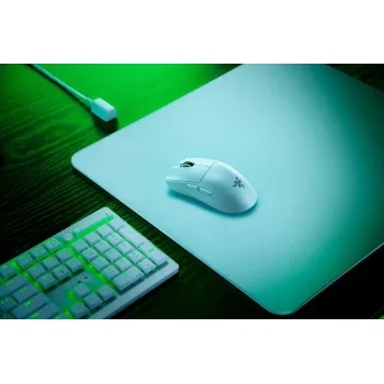 RAZER Viper V3 Pro mänguhiir – juhtmevaba / juhtmega – valge