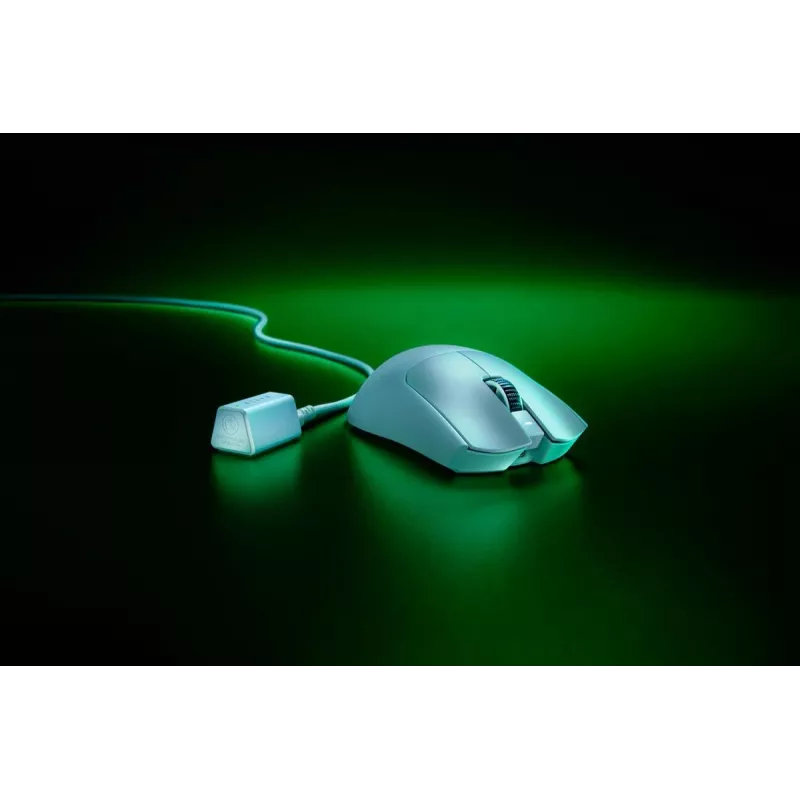 RAZER Viper V3 Pro mänguhiir – juhtmevaba / juhtmega – valge