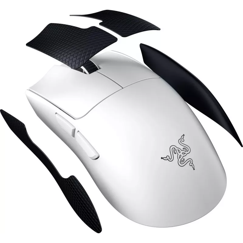 RAZER Viper V3 Pro mänguhiir – juhtmevaba / juhtmega – valge