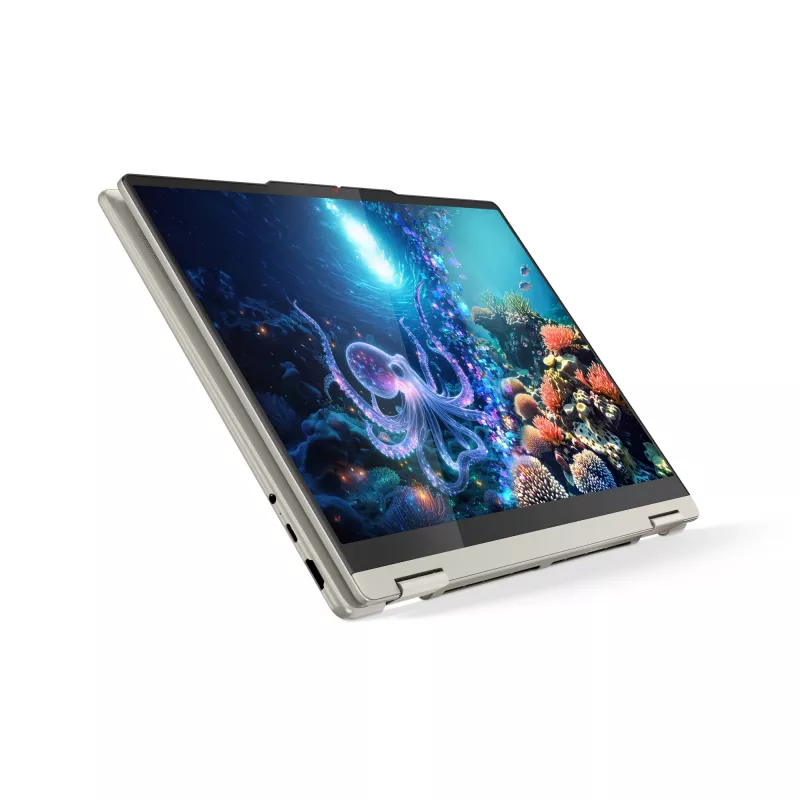 Lenovo Yoga 7 2-in-1 14AKP10 Copilot+ PC AMD Ryzen™ AI 7 350 hübriid (2-in-1) 35,6 cm (14 tolli) puutetundlik 2,8K 16 GB LPDDR5x-SDRAM 1 TB SSD Wi-Fi 7 (802.11be) Windows 11 Home Saksa hall