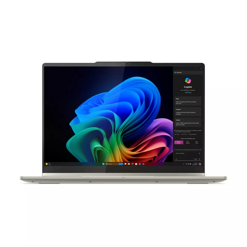Lenovo Yoga 7 2-in-1 14AKP10 Copilot+ PC AMD Ryzen™ AI 7 350 hübriid (2-in-1) 35,6 cm (14 tolli) puutetundlik 2,8K 16 GB LPDDR5x-SDRAM 1 TB SSD Wi-Fi 7 (802.11be) Windows 11 Home Saksa hall