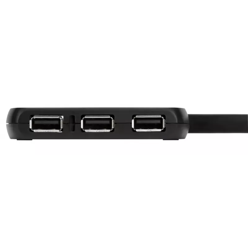 Targus ACH114EU liidesejaotur USB 2.0 480 Mbit/s Must