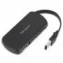 Targus ACH114EU liidesejaotur USB 2.0 480 Mbit/s Must
