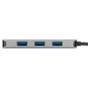 Targus ACH226EU liidesejaotur USB 3.2 Gen 1 (3.1 Gen 1) USB-C 5000 Mbit/s Hõbedane