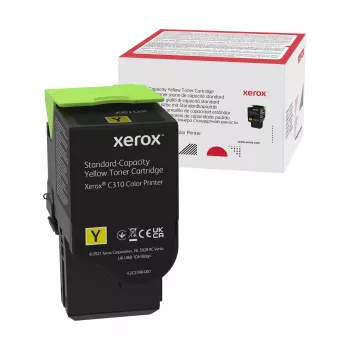 Xerox Genuine ® C310 värviprinteri / C315 värviprinteri multifunktsionaalse seadme kollane standardmahuga toonerikassett (2000 lehekülge) - 006R04359