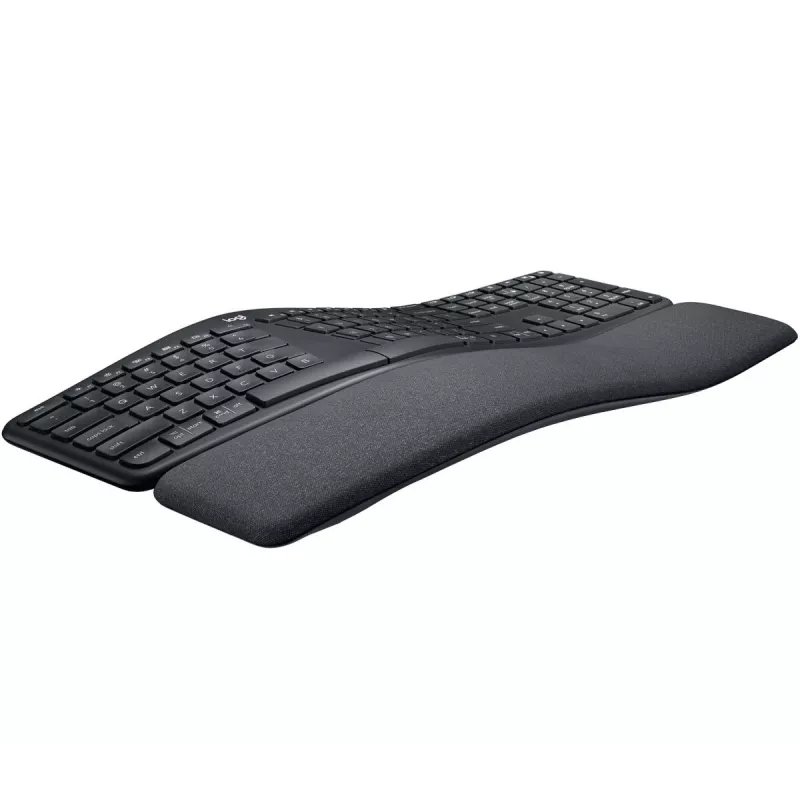 LOGITECH Ergo K860 - Juhtmeta poolitatud klaviatuur Graphite - Qwertz Šveitsi