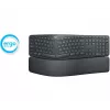 LOGITECH Ergo K860 - Juhtmeta poolitatud klaviatuur Graphite - Qwertz Šveitsi