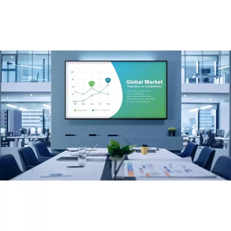 Sony FW-55EZ20L Signage Display Digitaalne signaalleht 139,7 cm (55 tolli) LED Wi-Fi 350 cd/m² 4K Ultra HD Must Android 16/7