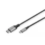 DIGITUS mini DP to DP 8K 60Hz. DP 1.4 Alu housing Must 2m
