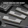 CORSAIR Memory 32GB (2x16gb) DDR5 Dram 6000mt/s CL36 AMD Expo & Intel Xmp Memory Kit Vengeance Valge