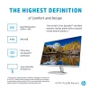 Monitor HP M27fq 27 tolli Quad HD 2560x1440 IPS LCD, 300 cd/m², 75 Hz, 5 ms, hõbedane