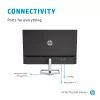 Monitor HP M27fq 27 tolli Quad HD 2560x1440 IPS LCD, 300 cd/m², 75 Hz, 5 ms, hõbedane
