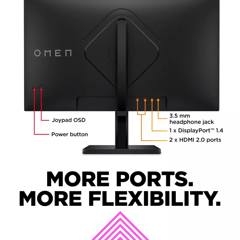 OMEN by HP 27-tolline QHD 165 Hz mängumonitor - OMEN 27q