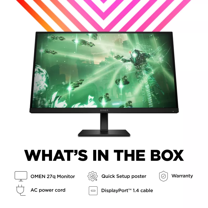 OMEN by HP 27-tolline QHD 165 Hz mängumonitor - OMEN 27q