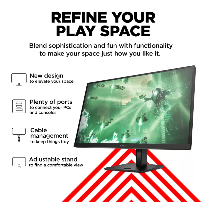 OMEN by HP 27-tolline QHD 165 Hz mängumonitor - OMEN 27q