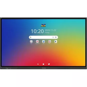 Viewsonic IFP7534 interaktiivne tahvel 190,5 cm (75 tolli) 3840 x 2160 pikslit puuteekraaniga must