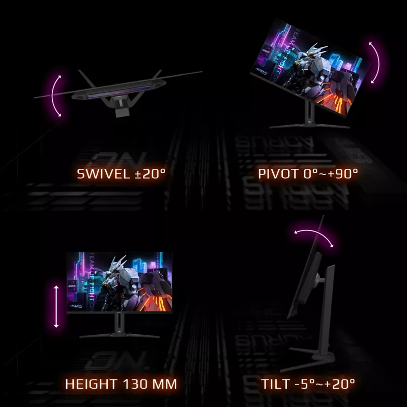 Monitor GIGABYTE AORUS FO32U 31.5 tolli OLED 3840 x 2160