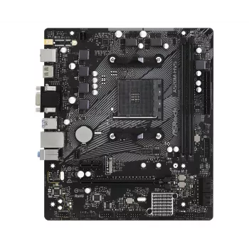 ASRock emaplaat A520M-HVS AM4 AMD A520 2 X DDR4 USB 3.2 SATA 3 7.1ch HD Audio mATX