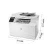 HP Color LaserJet Pro MFP M183fw, Laser, värviprinter, 600 x 600 DPI, A4, otseprintimine, valge