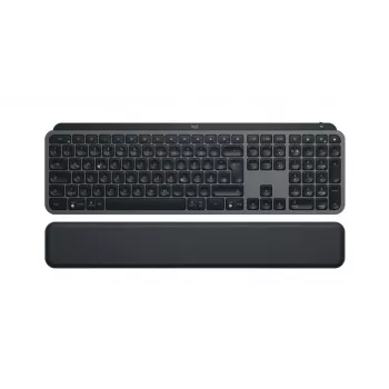 LOGITECH MX Keys S klaviatuur grafiithall koos peopesatugedega QWERTZ-saksa keel