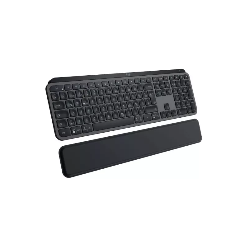 LOGITECH MX Keys S klaviatuur grafiithall koos peopesatugedega QWERTZ-saksa keel