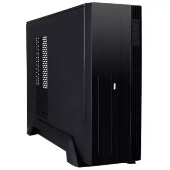 Chieftec UE-02B arvutikorpus Mini Tower Must 250 W