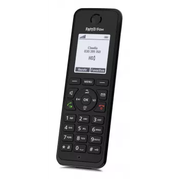 DECT telefon FRITZ Fon M3 juhtmeta telefonitoru helistaja ID must