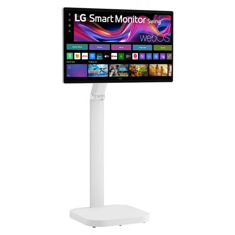 LG 32U889SA-W arvutimonitor 80 cm (31,5 tolli) 3840 x 2160 pikslit 4K Ultra HD LCD puuteekraaniga Kiosk Valge