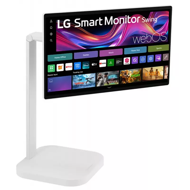 LG 32U889SA-W arvutimonitor 80 cm (31,5 tolli) 3840 x 2160 pikslit 4K Ultra HD LCD puuteekraaniga Kiosk Valge