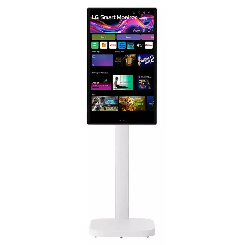 LG 32U889SA-W arvutimonitor 80 cm (31,5 tolli) 3840 x 2160 pikslit 4K Ultra HD LCD puuteekraaniga Kiosk Valge
