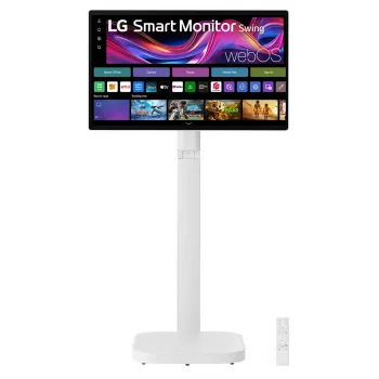 LG 32U889SA-W arvutimonitor 80 cm (31,5 tolli) 3840 x 2160 pikslit 4K Ultra HD LCD puuteekraaniga Kiosk Valge