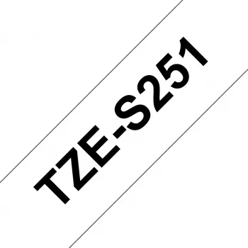 Brother eriti tugev kleeplint, must valgel, TZ, Must, Valge, termosiirde, Filipiinid, 5 aasta(t)