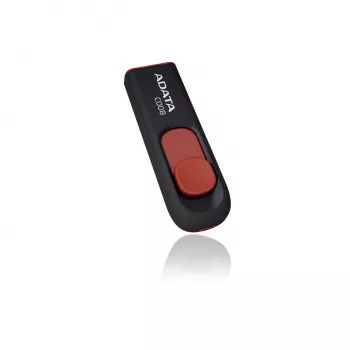 ADATA C008 64 GB USB-mälupulk USB Type-A 2.0 Must, Punane