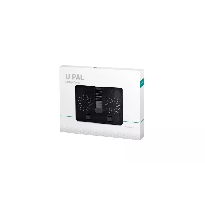 DEEPCOOL U Pal sülearvuti jahutusalus 39,6 cm (15,6) 1000 p/min - must