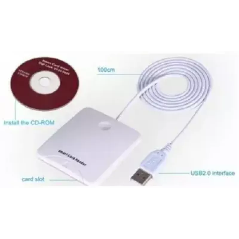 Transcend SMART CARD READER USB PC/SC N68 Valge
