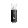 SILICON POWER Ultima U02 - 16 GB USB-mälupulk - USB 2.0 - Must (moq-30)