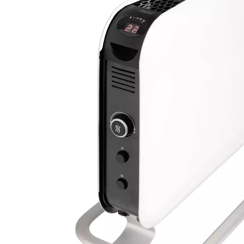 Mill konvektsioonikütteseade SG2000LED, 2000 W, 3 võimsustaset, LED-ekraan, sobib ruumidele kuni 20 m², valge