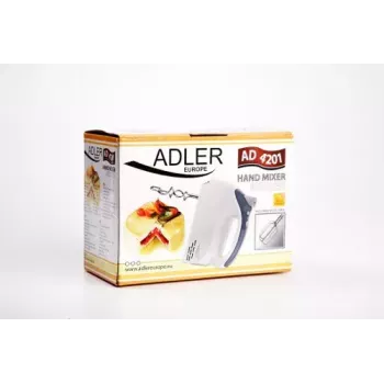 Käsisegisti Adler AD 4201 g — 300 W, 1 kg, hall/valge