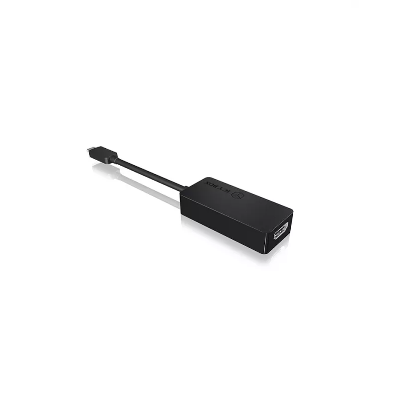 ICY BOX IB-AC534-C USB graafikaadapter 4096 x 2160 pikslit Must