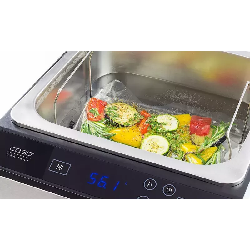 Sukel-sous-vide seade Caso SV900 2000 W roostevabast terasest sukeltsirkulaator täpseks madalatemperatuuriliseks küpsetamiseks