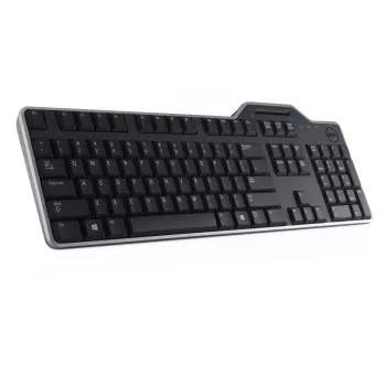 DELL Pro Smartcard klaviatuur - KB813 - Vene (QWERTY), täissuuruses (100%), juhtmega, USB, QWERTY, must