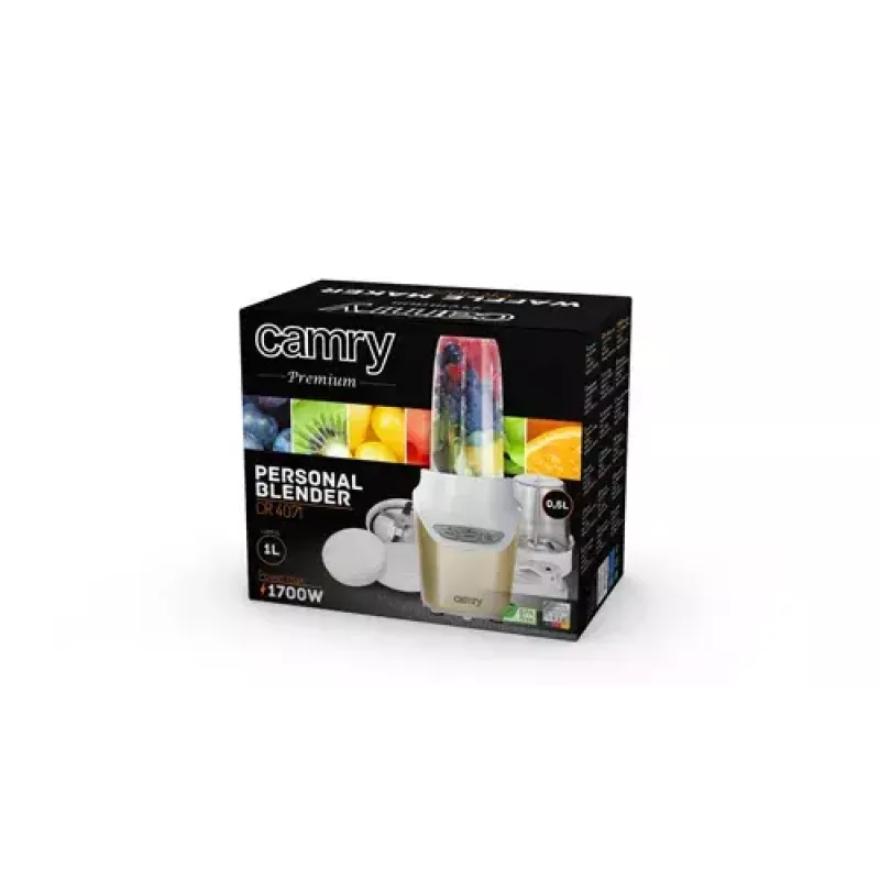 Sportblender Camry Premium CR 4071 Gold Transparent Valge