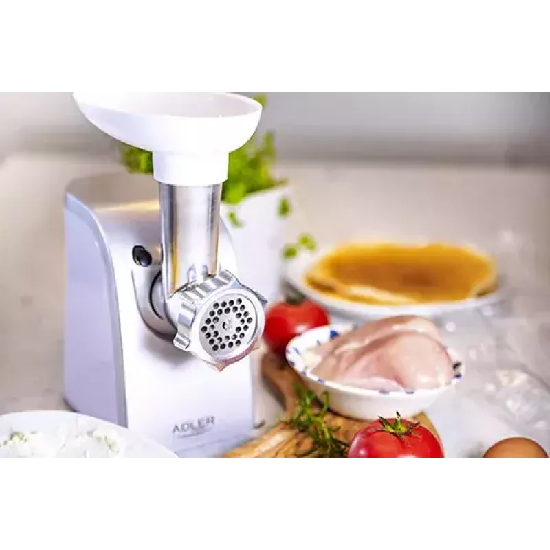 Hakklihamasin Adler AD 4808 350 W valge
